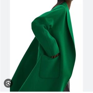 Lamarque Thara  WOOL BLEND coat. XS GREEN. Gorgeous coat for fall.
